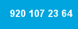 920 107 23 64 920 107 23 64